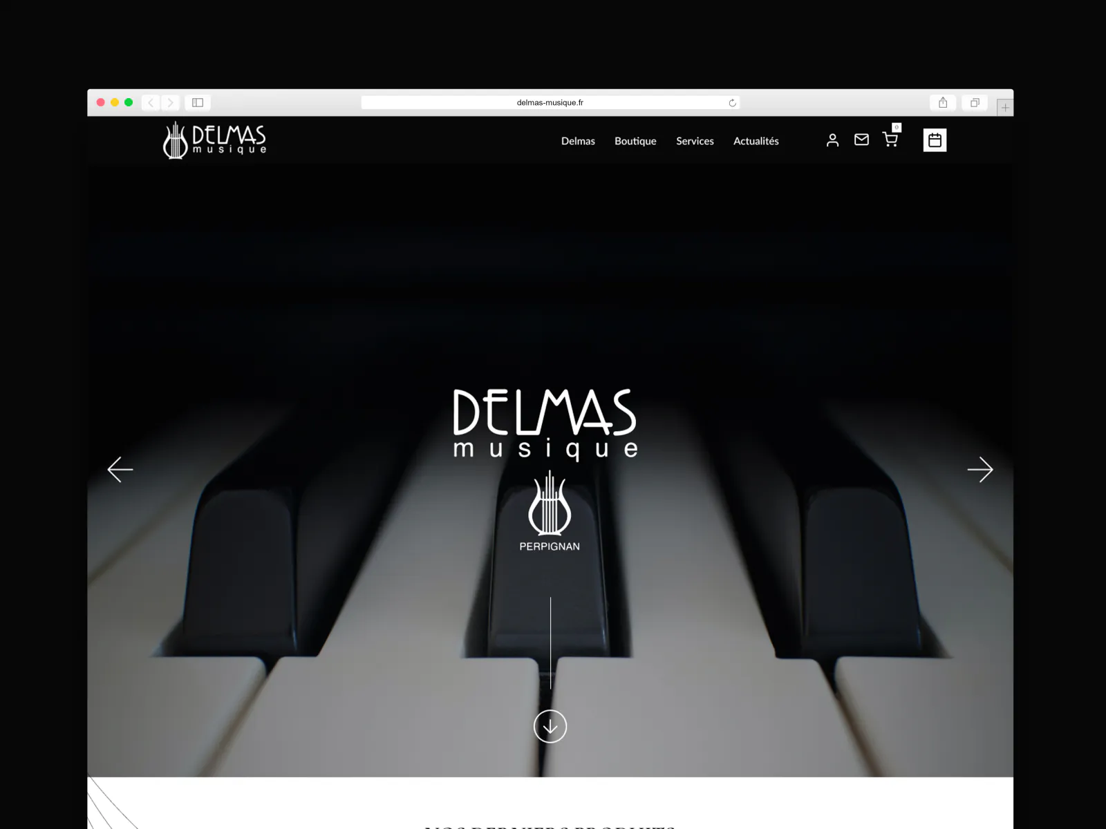 Aperçu du projet Delmas Musique