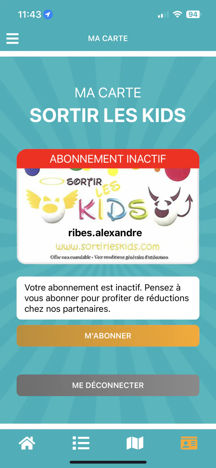 Capture du projet Sortir Les Kids V2 : capture 6