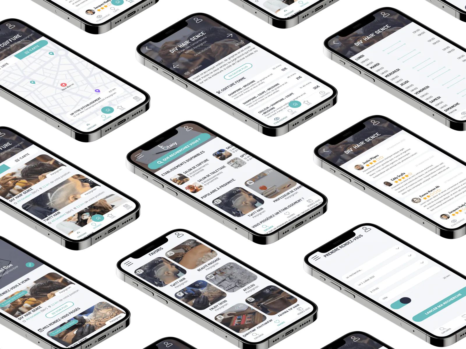 Capture du projet Taisy : iphones